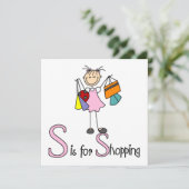 S is for Shopping (Standing Front)