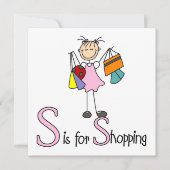 S is for Shopping (Front)