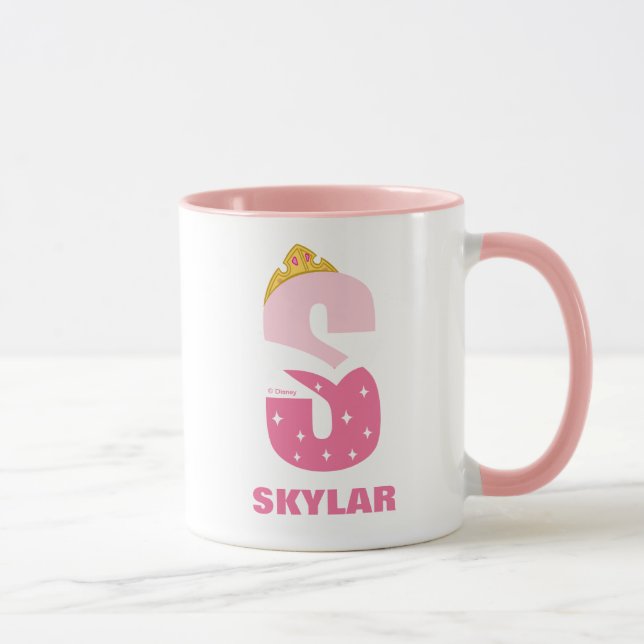 S is for Sleeping Beauty | Add Your Name Mug (Right)