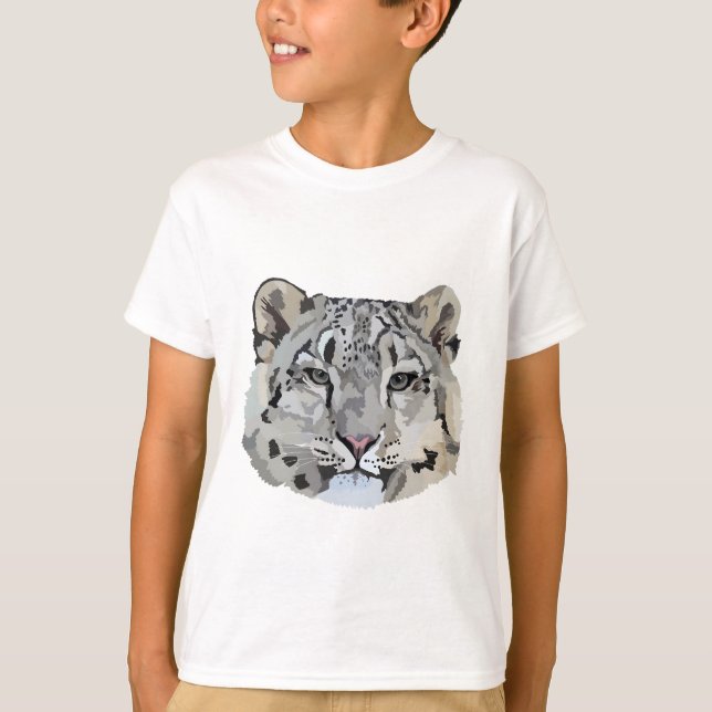 S is for Snow Leopard T-Shirt (Front)