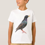 S is for Starling  T-Shirt