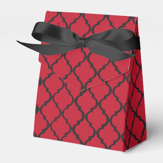 S.K. Trellis Favor Box (Front Side)