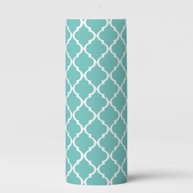 S.K. Trellis Pillar Candle (Front)
