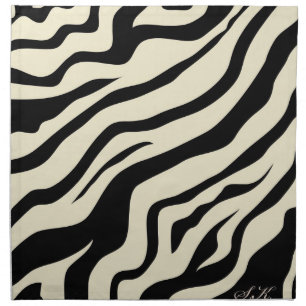 S.K. Zebra Fever Cloth Napkins