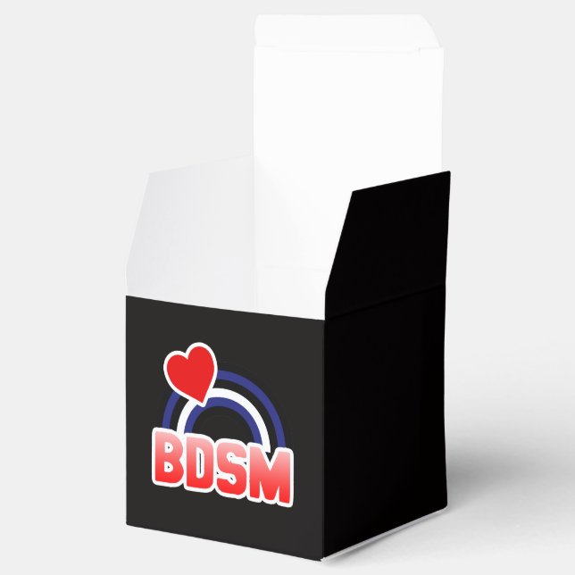 S / M Pride Favor Boxes (Opened)