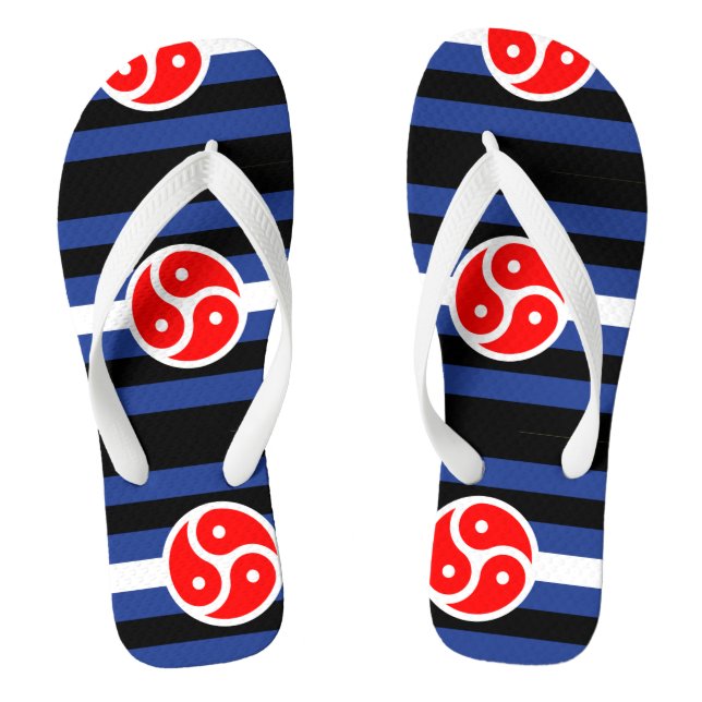 S / M Pride Flip Flops (Footbed)