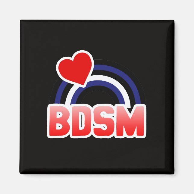 S / M Pride Magnet (Front)