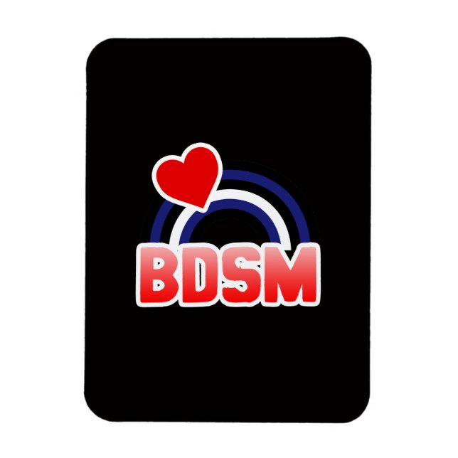 S / M Pride Magnet (Vertical)