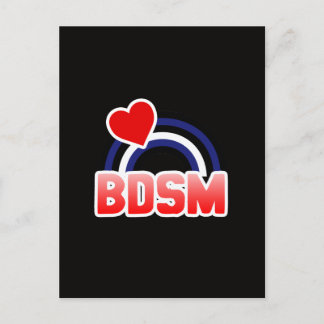 S / M Pride Postcard