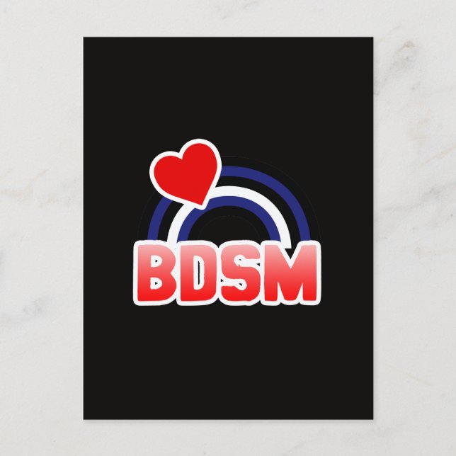 S / M Pride Postcard (Front)
