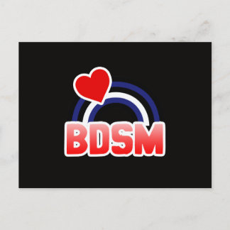 S / M Pride Postcard