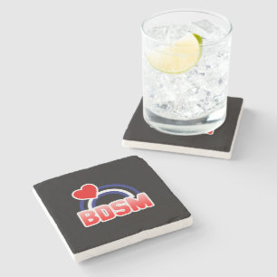 S / M Pride Stone Coaster