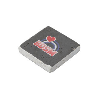 S / M Pride Stone Magnet