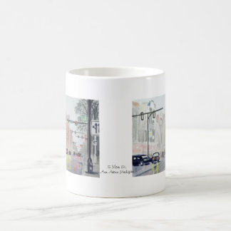 S Main St, Ann Arbor Michigan Coffee Mug