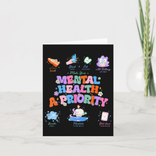 S Mental Health Green Ribbon Mental Health Awarene Card