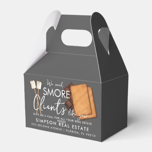 S’more Clients Real Estate Favor Box | Client Appr