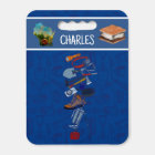 S’more Fun Personalized Camping Picnic Table Seat