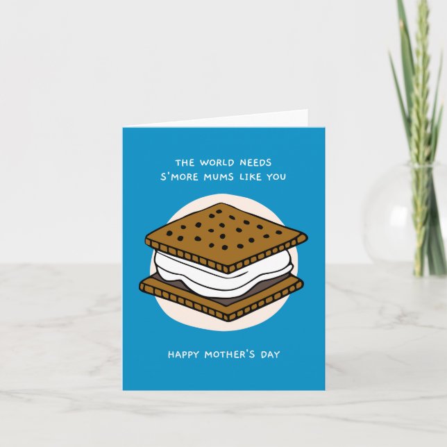S’more Mums Mother’s Day Card (Front)