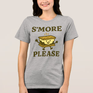 S’more Please T-Shirt Cute Camping Fall Tee