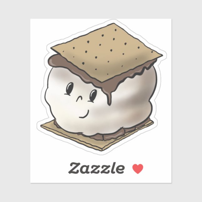 S’more Sticker (Sheet)