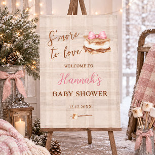 S’more to Love Cute Cozy Rustic Welcome Foam Board