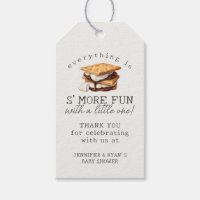 S’mores Fall Bonfire Outdoor Baby Shower Favor