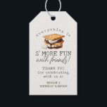 S’mores Fall Bonfire Outdoor Birthday Favor Gift Tags<br><div class="desc">Everything is S’more Fun with Friends! Cozy up with our Fall S'more Bonfire Party Decor Collection. Perfect for celebrating the autumn season next to a campfire. ★ Let me help you plan your next party! ★ If you need coordinating décor, please check my matching collection. If you have any questions...</div>