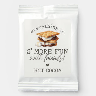S’mores Fall Bonfire Outdoor Birthday Hot Chocolate Drink Mix