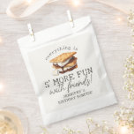 S’mores Fall Bonfire Outdoor Birthday Party Favor Bag<br><div class="desc">Everything is S’more with friends! Cozy up with our Fall S'more Bonfire Party Decor Collection. Perfect for celebrating the autumn season next to a campfire. ★ Let me help you plan your next party! ★ If you need coordinating décor, please check my matching collection. If you have any questions about...</div>