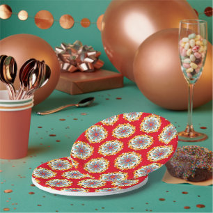 S’mores Marshmallows Roasting Paper Plates