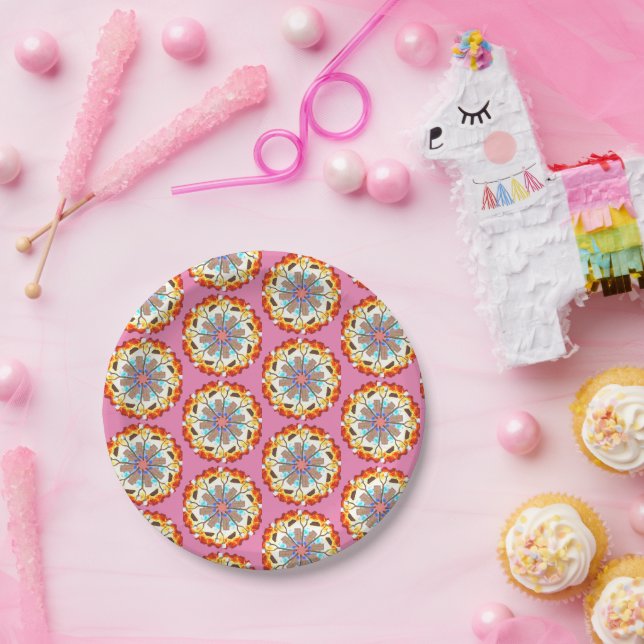 S’mores Marshmallows Roasting Paper Plates (Party)
