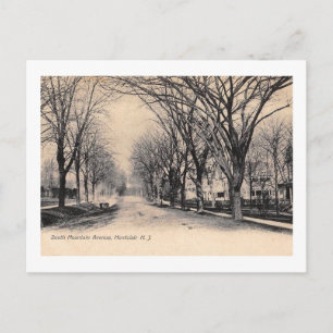 S. Mountain Ave., Montclair New Jersey Vintage Postcard
