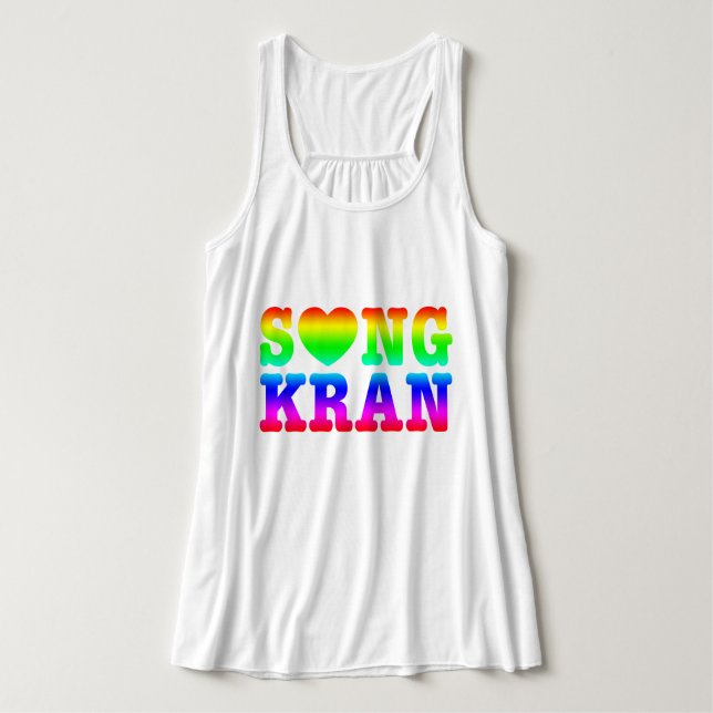 S❤NGKRAN ~ Heart Songkran Tank Top (Design Front)