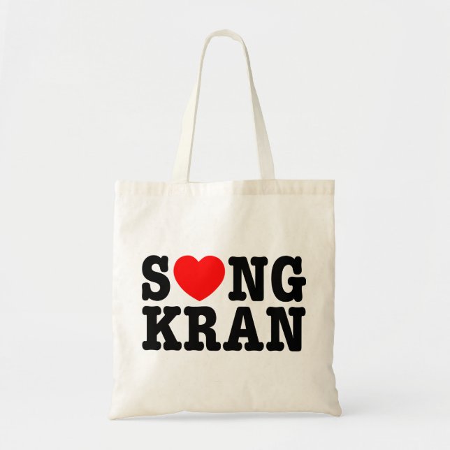 S❤NGKRAN ~ Heart Songkran Tote Bag (Front)