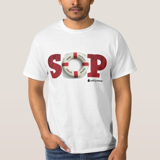 S.O.P Save Our Dearborn Pools Value T-Shirt (Front)