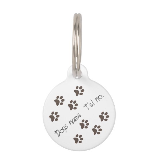 S.O.S Lost Dog Pet ID Tag