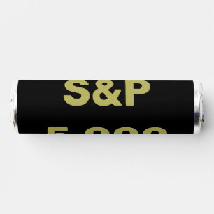 S&P 5,000 Level Stock Market Index Celebration Breath Savers® Mints