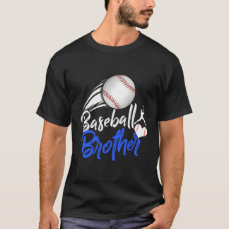 S Proud Baseball Brother Baseball Father'S Day T-Shirt