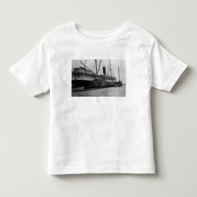 S.S. Alameda at Anchorage, Alaska Photograph Toddler T-shirt (Front)
