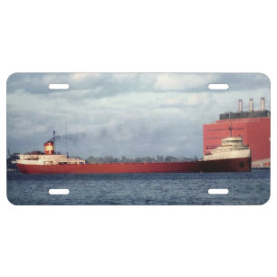 S.S. Edmund Fitzgerald License Plate