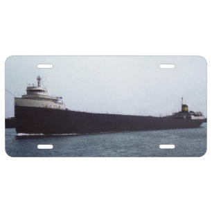 S.S. Edmund Fitzgerald License Plate