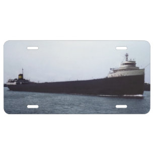 S.S. Edmund Fitzgerald License Plate