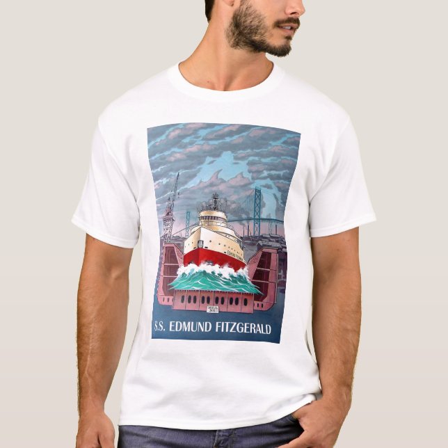 S.S. EDMUND FITZGERALD T-Shirt (Front)