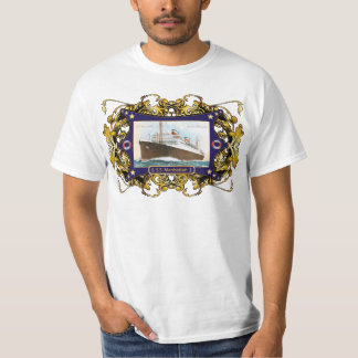 S.S. Manhattan Vintage Steamship Ship T-Shirt