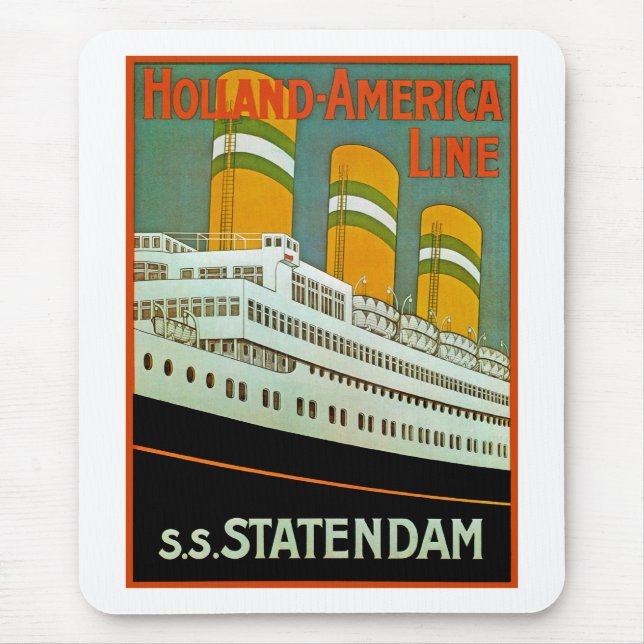 s.s. Statendam Mouse Pad (Front)