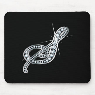 S Script "Diamond Bling" Mouse Pad