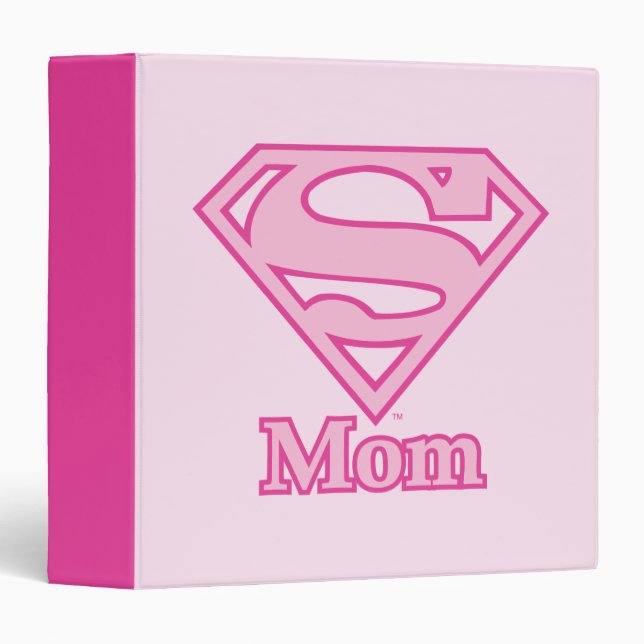 S-Shield Mom 3 Ring Binder (Front/Spine)