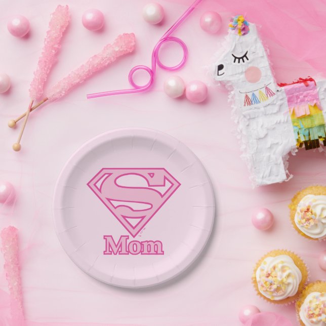 S-Shield Mom Paper Plates (Party)