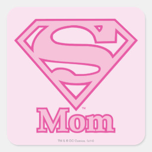 S-Shield Mom Square Sticker