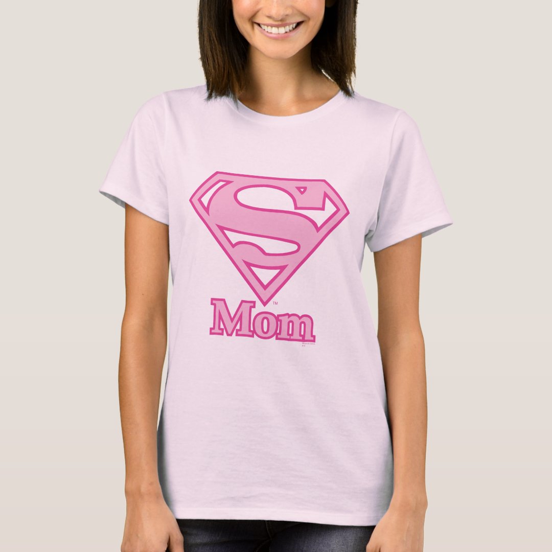 S-Shield Mom T-Shirt | Zazzle